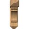 Ekena Millwork Olympic Arts and Crafts Smooth Bracket w/ Offset Brace, Western Red Cedar, 7 1/2"W x 26"D x 26"H BKT0806X26X26OLY03SWR - alternate 2